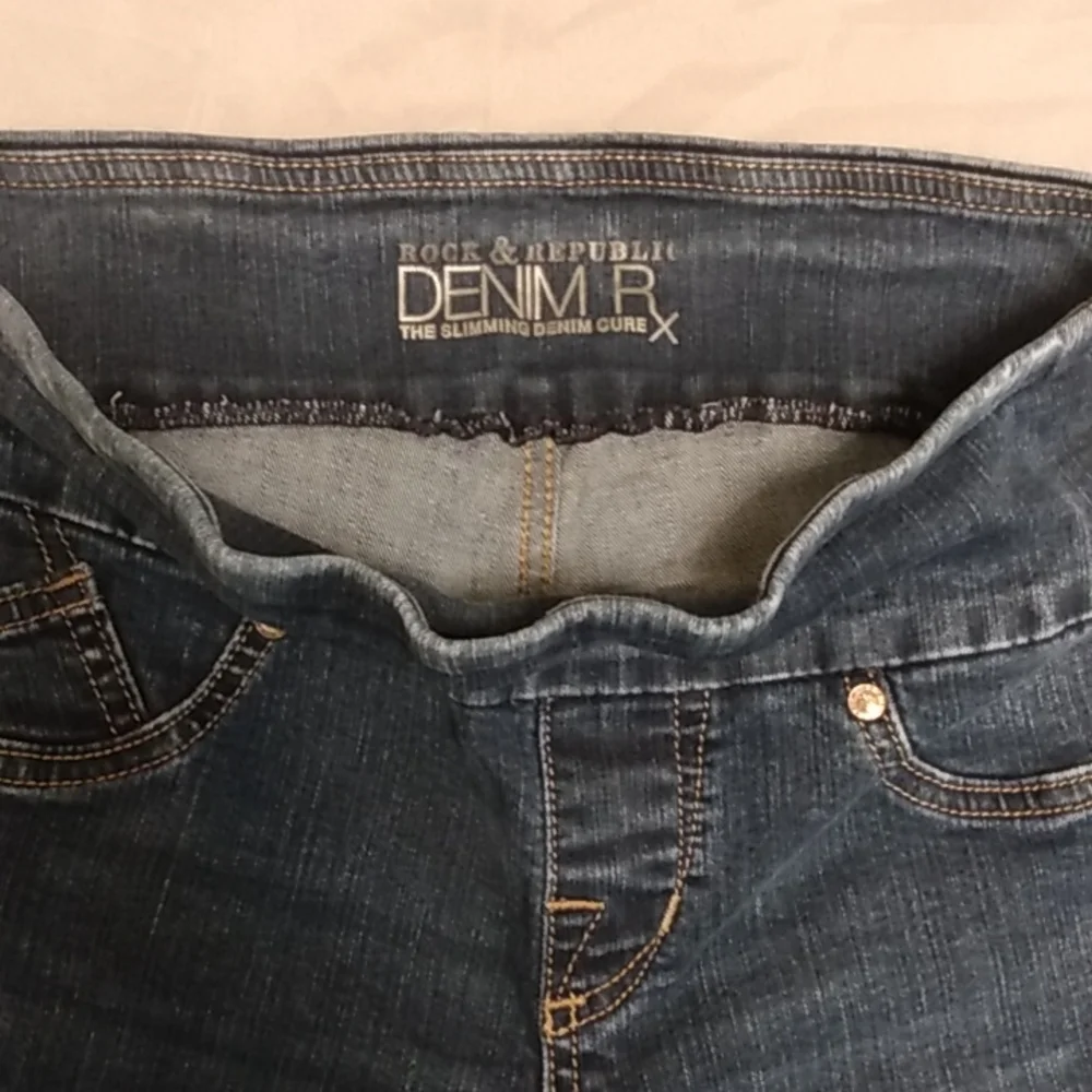 Rock & Republic DENIM Rx Stretch Jeans - Size 2M - Picture 5 of 9
